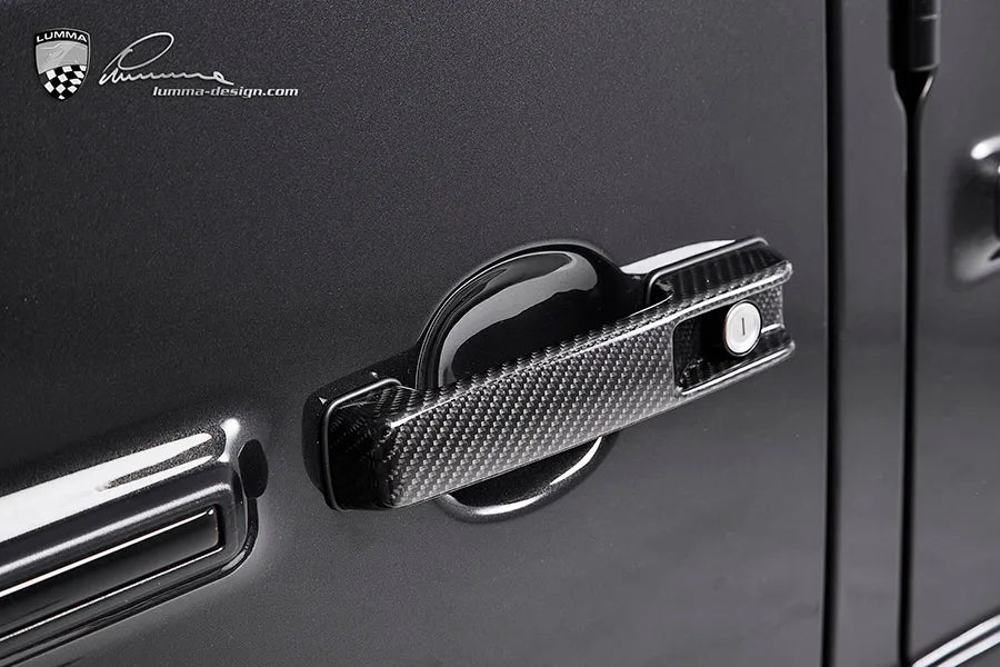 Lumma Door Handles Carbon Fibre