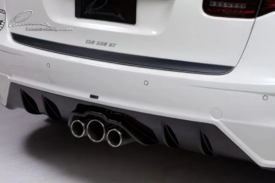 Lumma Rear Diffuser, Carbon, 3 Centre Exhaust Exit