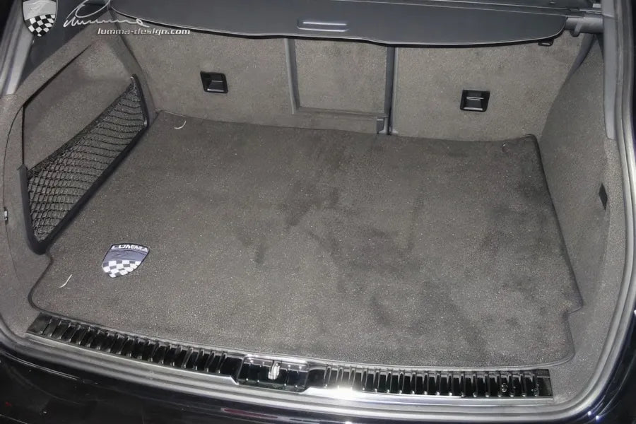 Lumma Boot Mat, Black, With Rear Bumper Protection