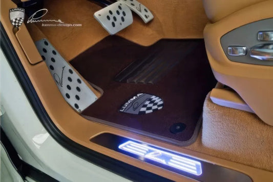 Lumma Door Entrance Kick Plates, Illuminating