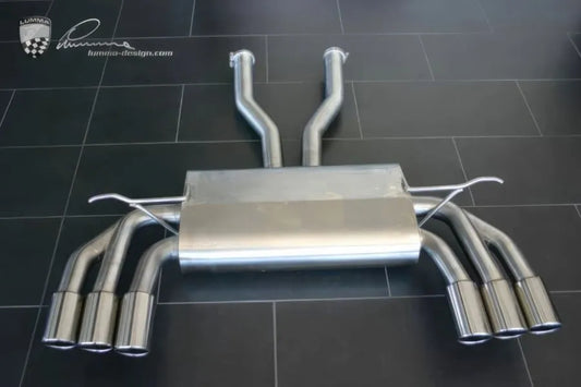 Lumma Sports Exhaust, 6 Tailpipes, for Diesel and S Models