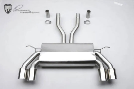 Lumma Sports Exhaust, 4 Tailpipes, for Turbo & GTs
