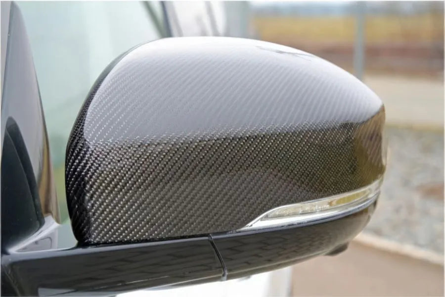 Lumma Door Mirror Caps, Carbon