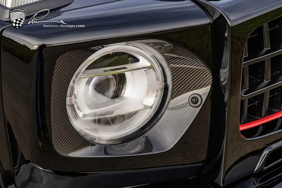 Lumma Headlight Surround Carbon Fibre Suitable for G63