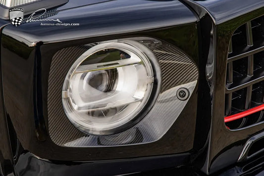 Lumma Headlight Surround Carbon Fibre Suitable for G63