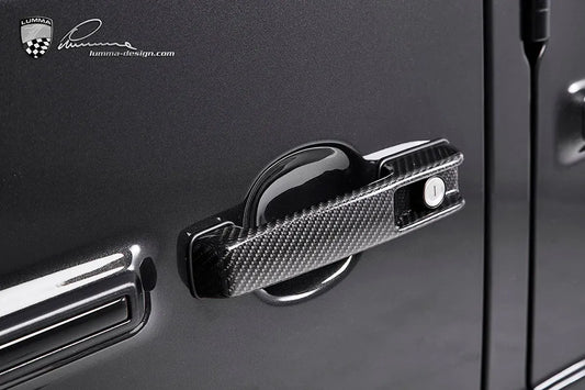 Lumma Door Handles Carbon Fibre