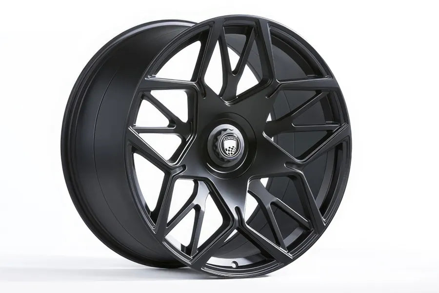 Clm Wheel CLR LN1 wheel & tyre set, matte black, various widths – Lumma Design