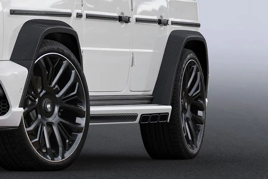 Lumma Upgrade for Wheel Arch Enlargements In Visible Carbon Fibre