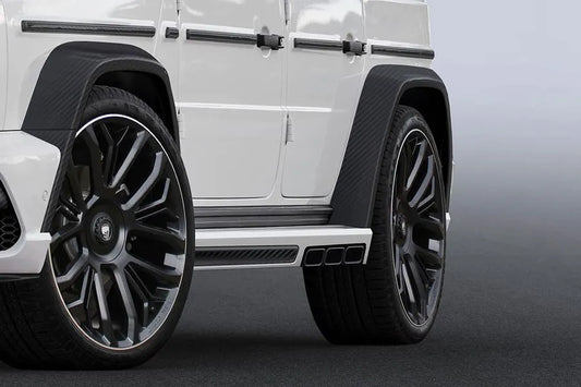 Lumma Upgrade for Wheel Arch Enlargements In Visible Carbon Fibre